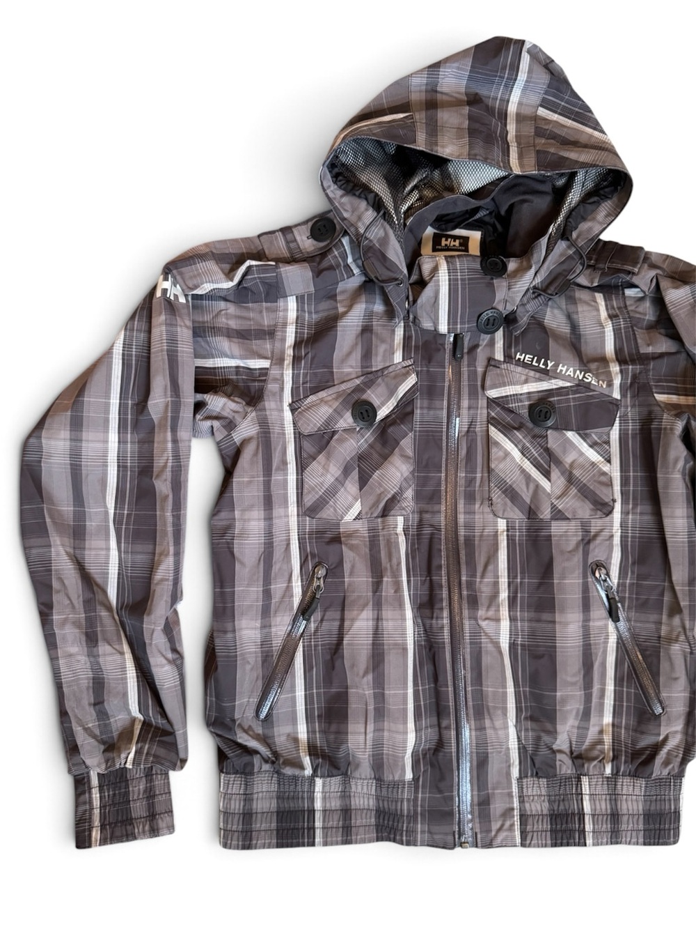 Helly Hansen Plaid Hooded Jacket